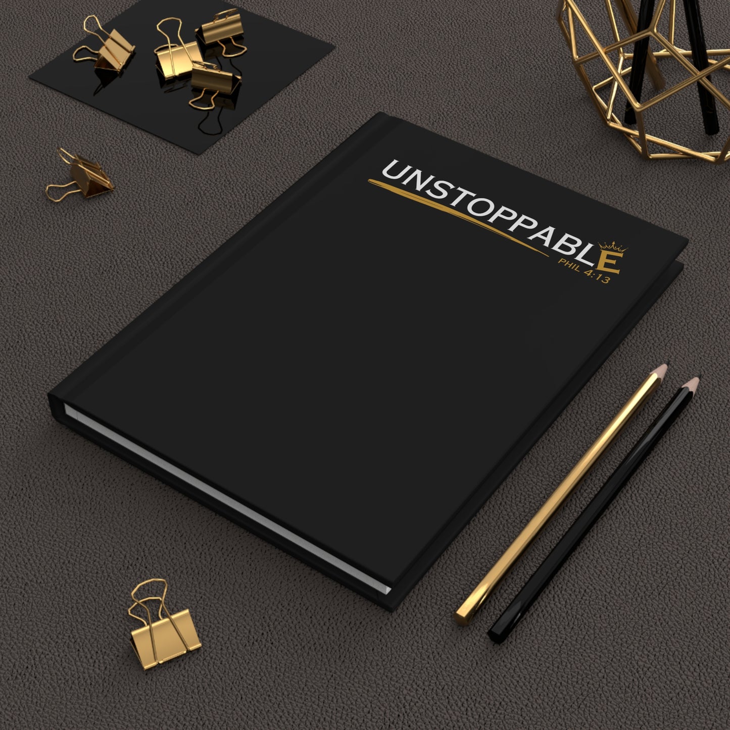 Unstoppable 4:13 - Hardcover Journal Matte