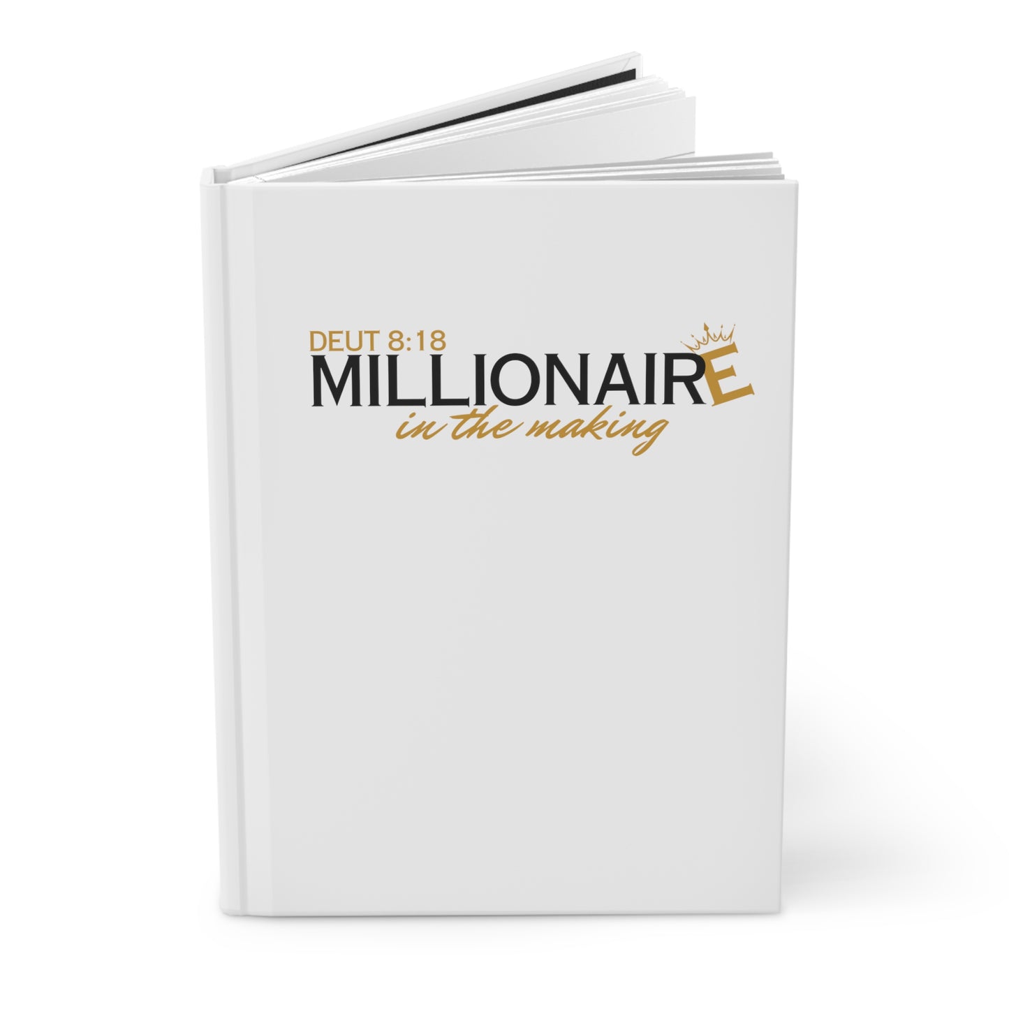 Millionaire in the Making - Hardcover Journal Matte