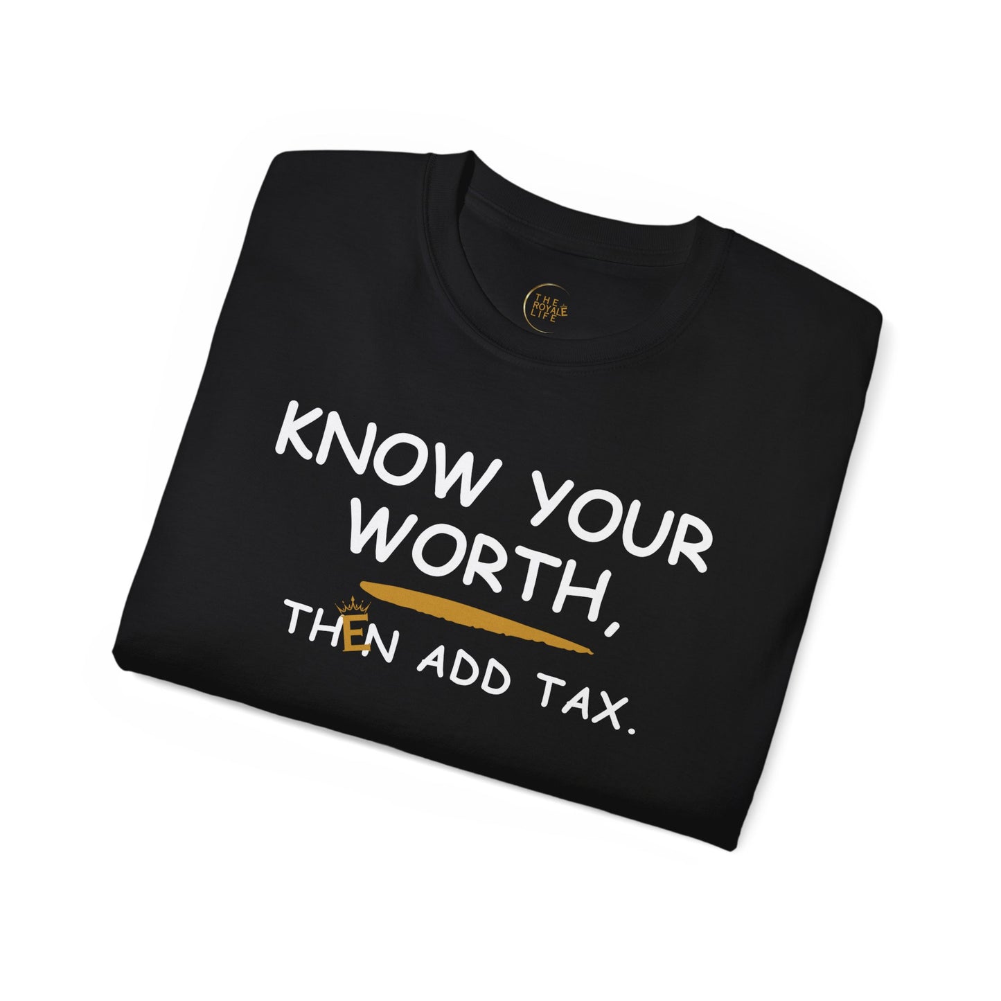 Know Your Worth Unisex Tee (2M) - Sustainable and Ethically Made