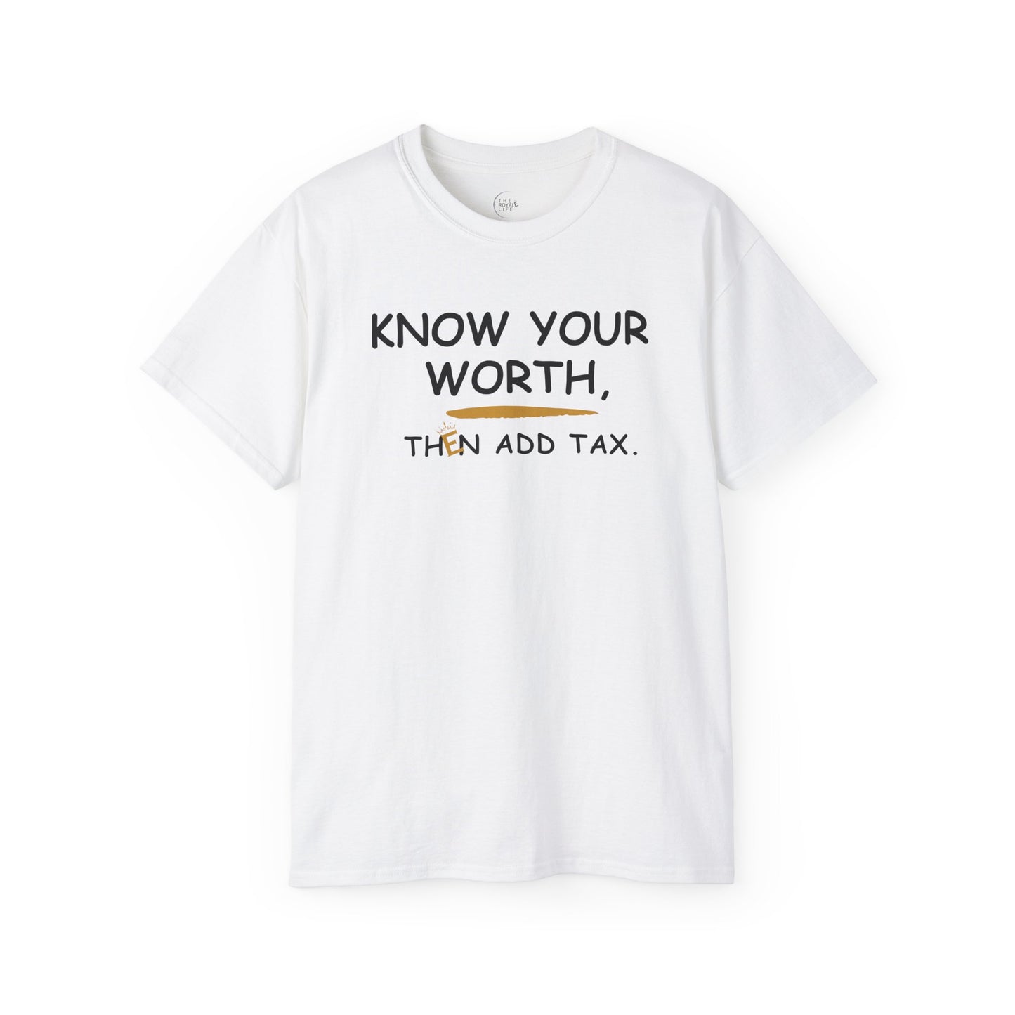 Know Your Worth Unisex Tee (2M) - Sustainable and Ethically Made