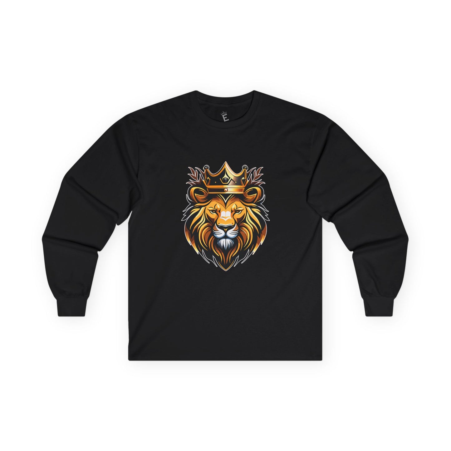 Lion - Long Sleeve Comfort Fit Classic Unisex Tee Shirt