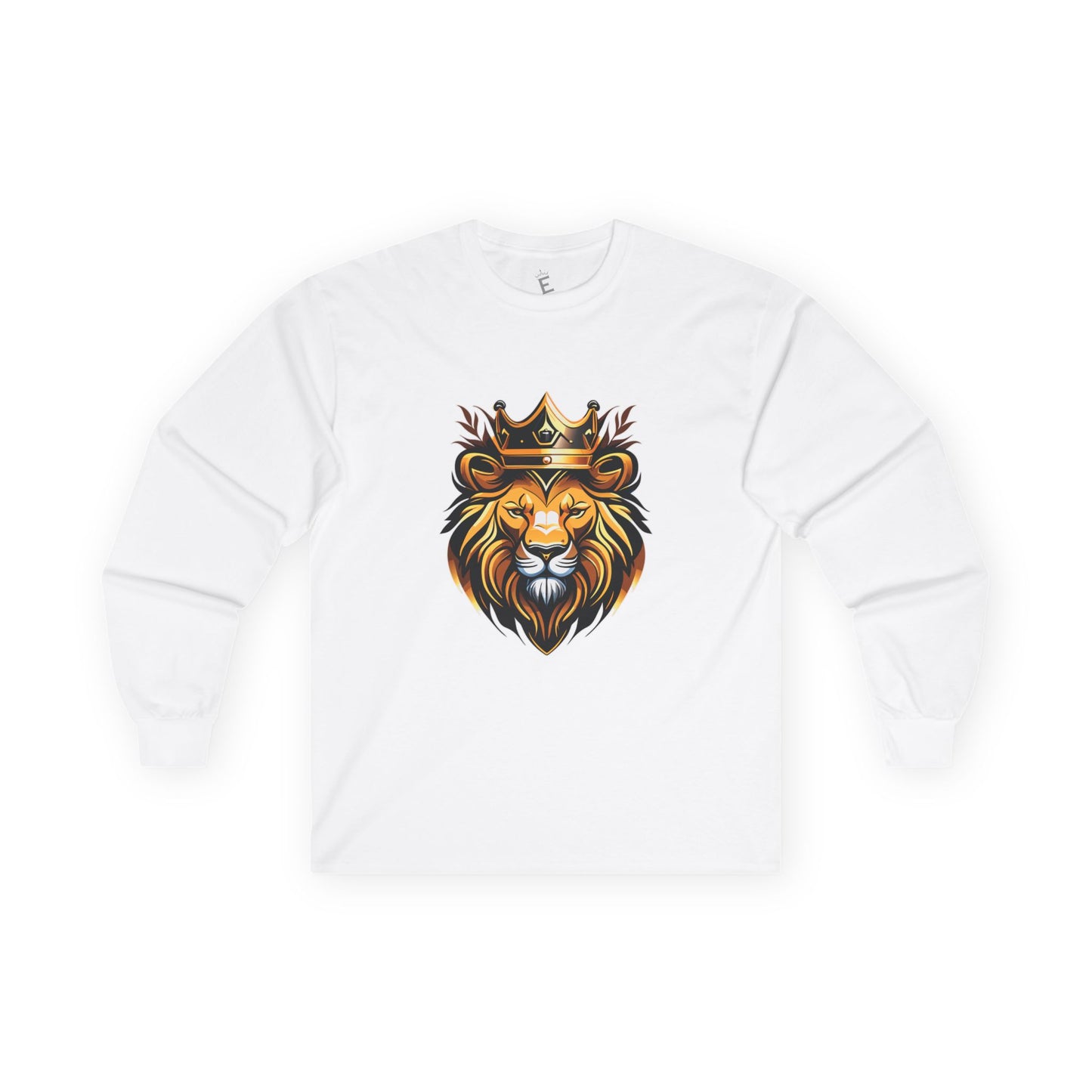 Lion - Long Sleeve Comfort Fit Classic Unisex Tee Shirt