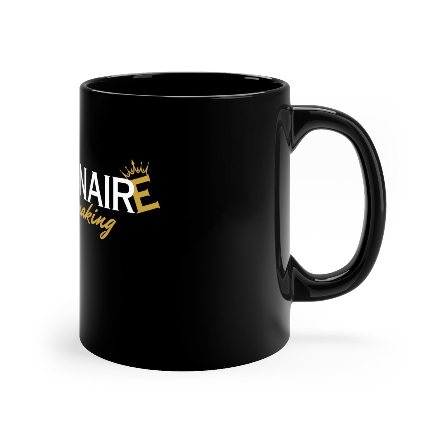 Millionaire in the Making - 11oz Black Mug