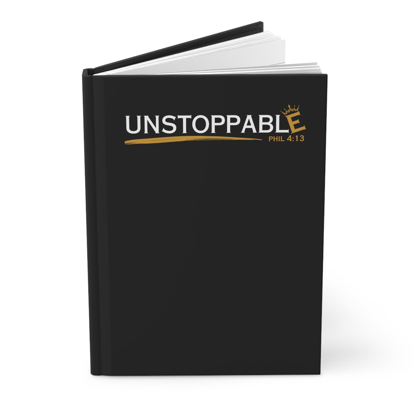 Unstoppable 4:13 - Hardcover Journal Matte