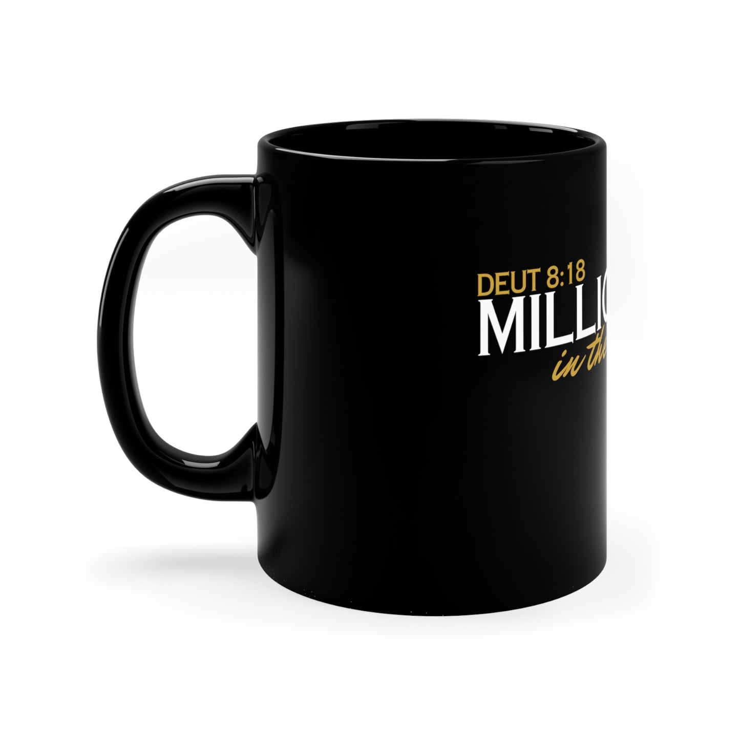 Millionaire in the Making - 11oz Black Mug