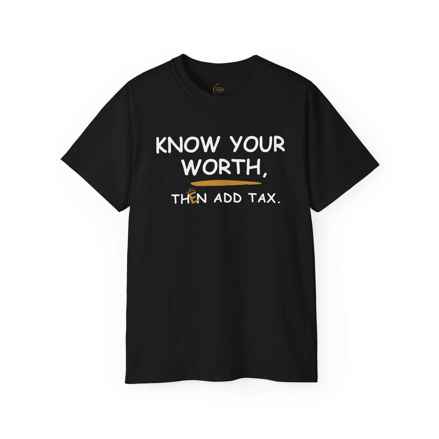 Know Your Worth Unisex Tee (2M) - Sustainable and Ethically Made