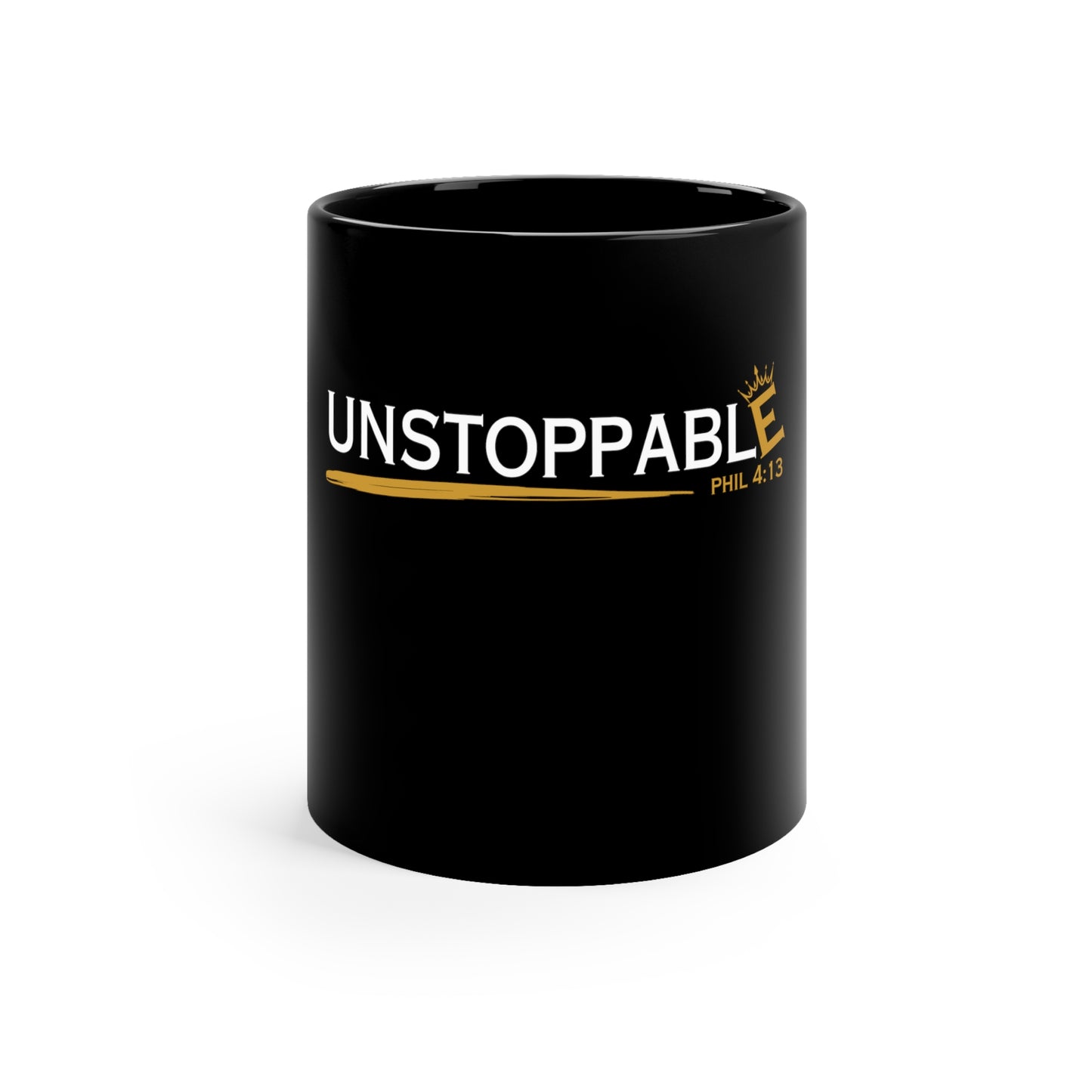 Unstoppable - 11oz Black Mug