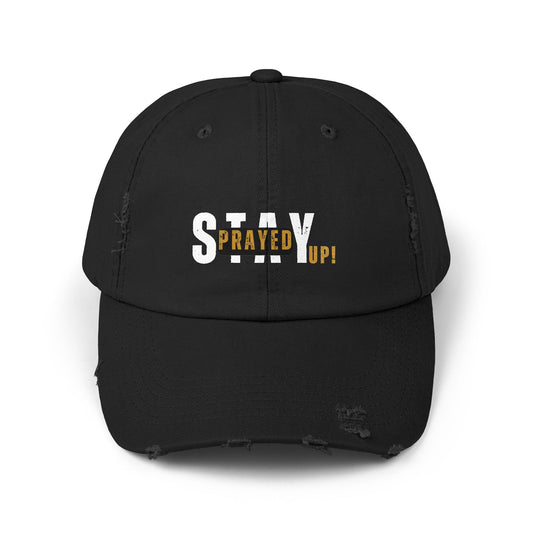 Prayerful 2 - Unisex Distressed Cap