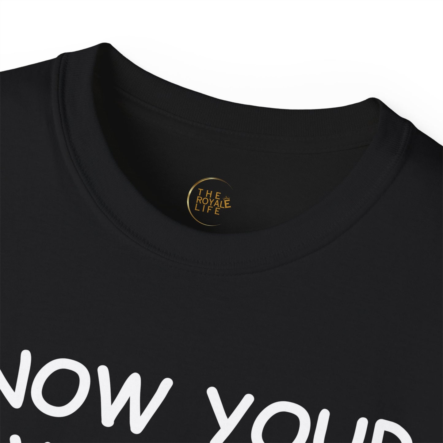 Know Your Worth Unisex Tee (2M) - Sustainable and Ethically Made