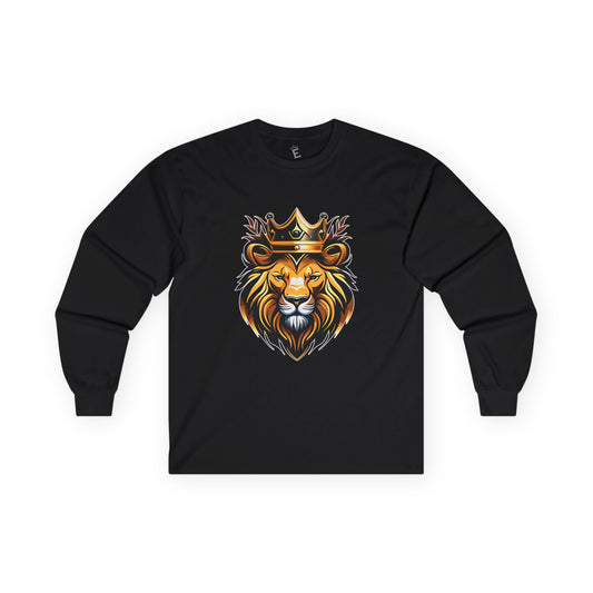 Lion 2 - Long Sleeve Comfort Fit Classic Unisex Tee Shirt