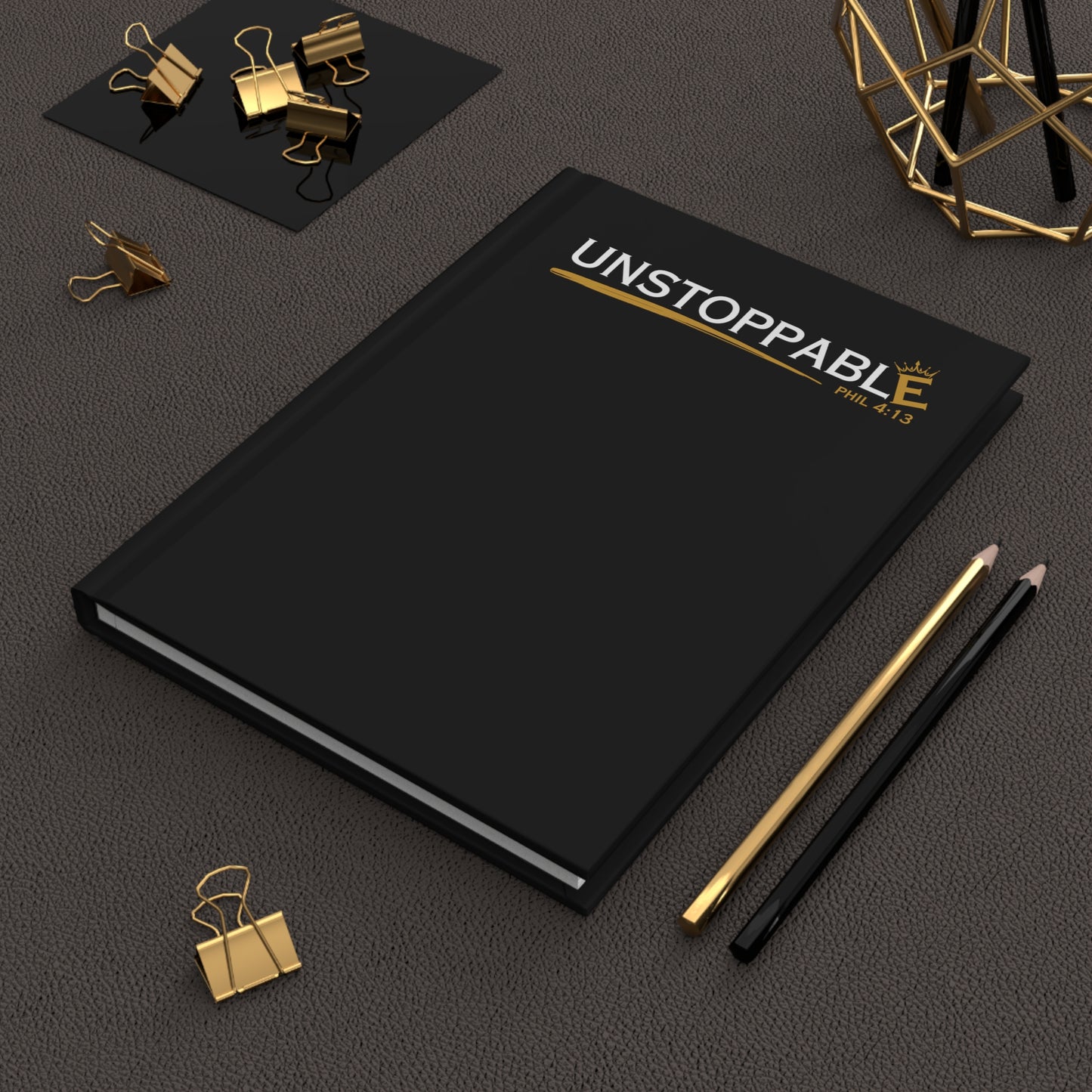 Unstoppable 4:13 - Hardcover Journal Matte