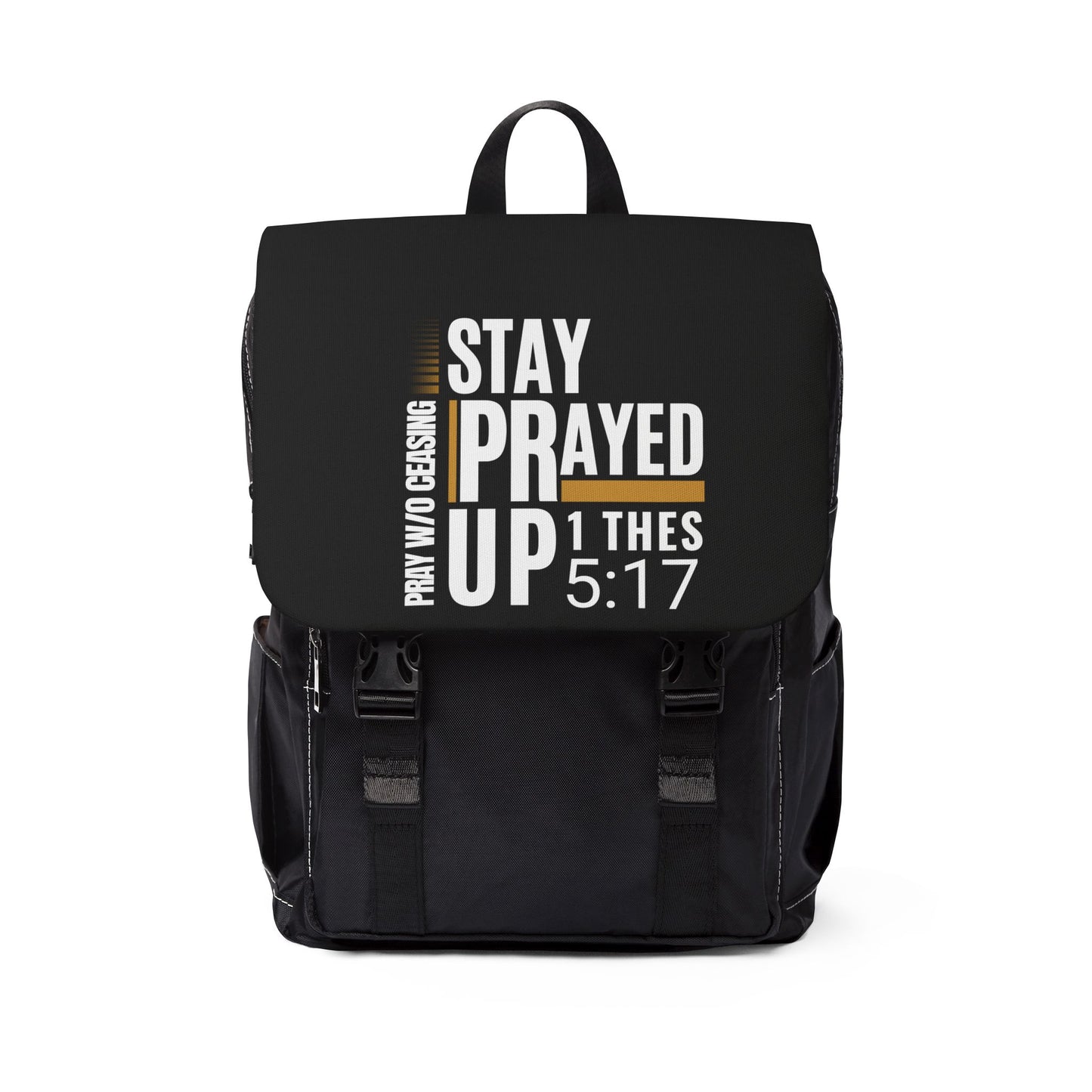 Pray without Ceasing Shoulder Backpack